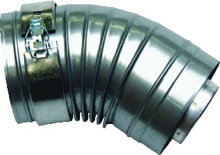A.O. Smith - Concentr. RGA/LTV hulpstuk 2 aansl. Conc Bocht 100/150 45Gr