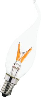 Bailey - Wave LED-lamp Led C35 Cosy E14 3W