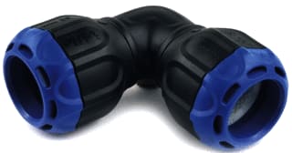 Isiflo - Sprint Fitting met 2 aansluitingen Hsf Kniekopp 63X63