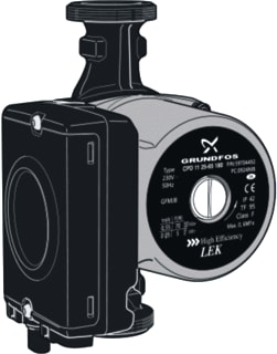 Nibe - Toebeh./onderdelen voor warmtepomp Modulerende Pomp Cpd11-25