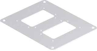OBO - ISS Voet aansluitzuil bodempl 200x160x3 wit