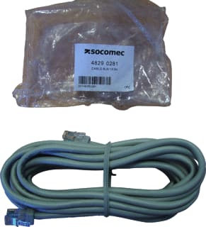 Socomec - Diris Digiware Display kabel Patchkabel twisted pair D.Ware Displaykab.Rj9-3M