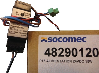 Socomec - Diris Digiware Voeding Universele voedingseenheid D.Ware Voed. 230V/24Dc15W