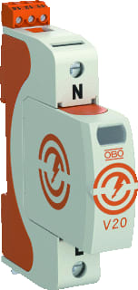 OBO - Netoverspanningsbeveiliging oversp v20 1p 280v      ds