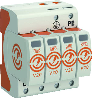 OBO - Netoverspanningsbeveiliging Oversp V20 4P 280V Ds