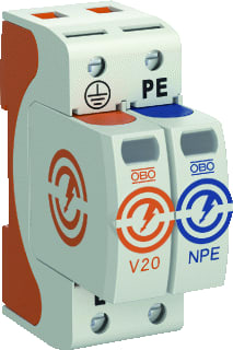 OBO - Netoverspanningsbeveiliging oversp v20 1p npe 150v  ds