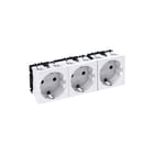 OBO - Wandcontactdoos 250v 10/16a polycarbonaat pc wit