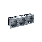 OBO - Wandcontactdoos (WCD schakelmat.) wcd schuko 3x 250v 10/16a