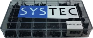 Systec - Assortimentsdoos bevestigingsmat. Assds 18Vks Pltschrf