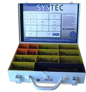 Systec - Assortimentsdoos bevestigingsmat. asskffr spnplt a2