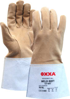 OXXA Essential - Weld-Soft 53-847 Veiligheidshandschoen Handsch Weld-Sft 10/Xl Pr