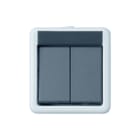 Gira - Spatwaterdicht opbouw Busaankoppeling bussysteem Drukc 2V 1Pt Ip44 Knx