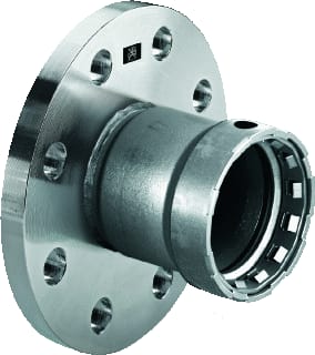 Viega - Megapress 4259 Fitting met 2 aansluitingen Flns Mega 2