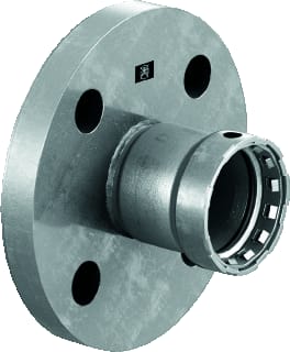 Viega - Megapress 42591 Fitting met 2 aansluitingen Flns Mega 2