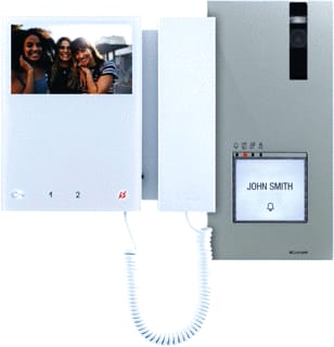 Comelit - Kit Quadra Simplebus Deurintercom-set quadrakit met mini