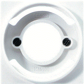 Jung - AS500 Bed.element / centr.pl. schakelmat. Cpl Lichtsign Wt