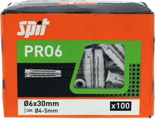 Spit - Plug Pro6 Unv 6X30 Ds100