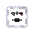 Jung - Multifunctionele verbindingsdoos afd a500 ant aud/jack/vga