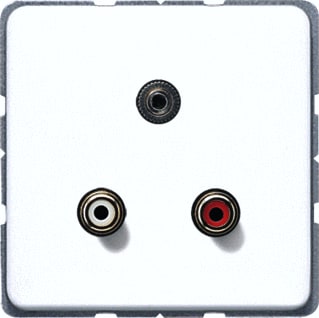 Jung - Multifunctionele verbindingsdoos media macd1011ww