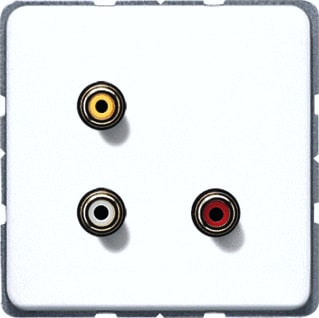 Jung - Multifunctionele verbindingsdoos media macd1031ww