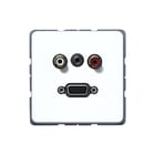 Jung - Multifunctionele verbindingsdoos media macd1072ww