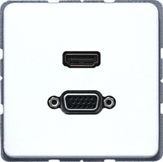 Jung - Multifunctionele verbindingsdoos media macd1173ww