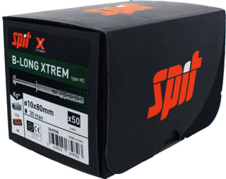 Spit - Plug b-lng x conplg 10x80 ds50