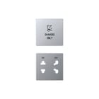 Jung - Scheerwandcontactdoos so7522eins