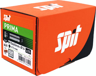 Spit - Inslaganker prma l sprank m10x16 ds25