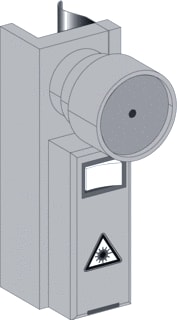 TeSensors - Meerstraals lichtscherm Laser Point Veil-Licht