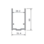 Novellini - Young Toebeh./onderdelen voor douchewand Verleng H2K Mat C