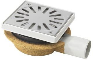 Aquaberg - 4016 Vloerput met 1 aansluiting 4016146As-316