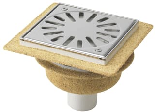 Aquaberg - 4015 Vloerput met 1 aansluiting 4015146Fras-316
