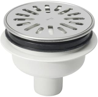Aquaberg - 4315 Vloerput met 1 aansluiting Vlrpt Abs Diam 150Mm Rvs