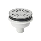 Aquaberg - 4315 Vloerput met 1 aansluiting Vlrpt Abs Diam 150Mm Rvs