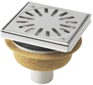 Aquaberg - 4015 Vloerput met 1 aansluiting 4015146Ras-316