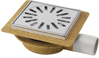 Aquaberg - 4016 Vloerput met 1 aansluiting 4016146Fra-316