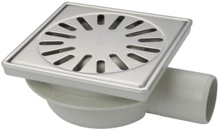Aquaberg - 4116 Vloerput met 1 aansluiting 4116R-316
