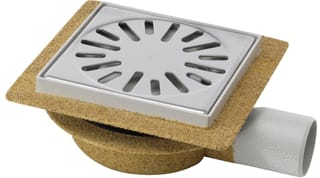Aquaberg - 4016 Vloerput met 1 aansluiting 4016146Fa-316