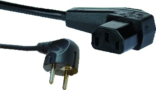 Ratio Electric - Power Cord Aansluitleiding Net Ra-C13 Angl 3X1 4,5M