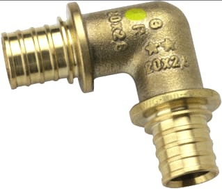 REHAU - RAUTITAN LX+G Fitting met 2 aansluitingen Knie Rtitn 16-90 Grd