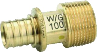 REHAU - RAUTITAN LX+G Fitting met 2 aansluitingen Ovgng Rtitn 16-R 1/2