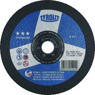 Tyrolit - PREMIUM 2in1 Slijpschijf Doorsls A30Qbfxa 230X2,5