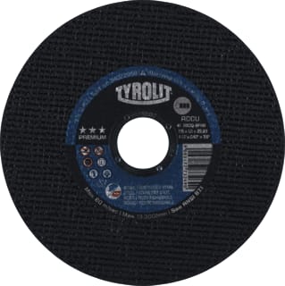 Tyrolit - PREMIUM Accu Slijpschijf Drslsch A60Qbfka Ac.125X1