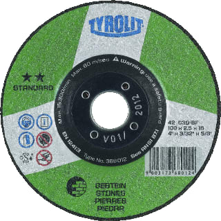 Tyrolit - BASIC Slijpschijf Doorslsch C30-Bf 125X2,5