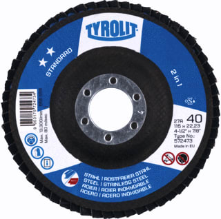 Tyrolit - STANDARD 2in1 Slijpschijf lamelsch za60-b 115