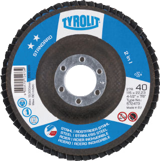 Tyrolit - STANDARD 2in1 Slijpschijf lamelsch za60-b stnd 125