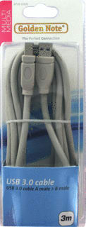 Golden Note - Geconfectioneerde AV-kabel Kabel 8733-3.0 Bl Br