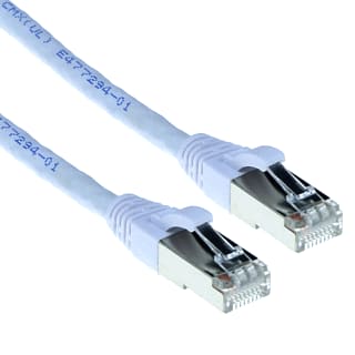 ACT - Patchkabel twisted pair Patchk C6A S/Ftp Wit 10M
