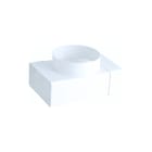 Nedco - T-stuk rechthoekig luchtkanaal T-Stuk 110X54 100Mm